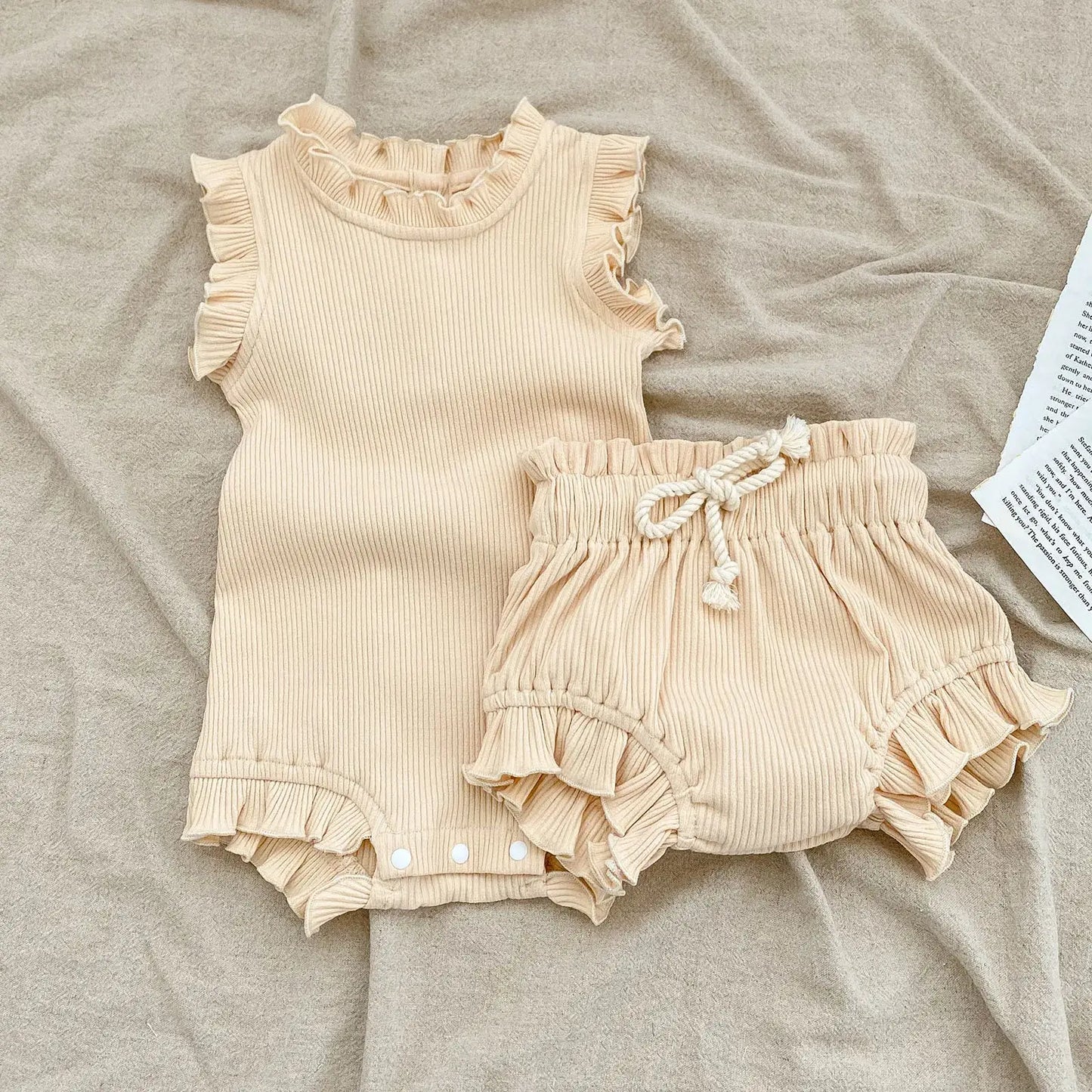 Sommer Baby Mädchen Kleidung Set