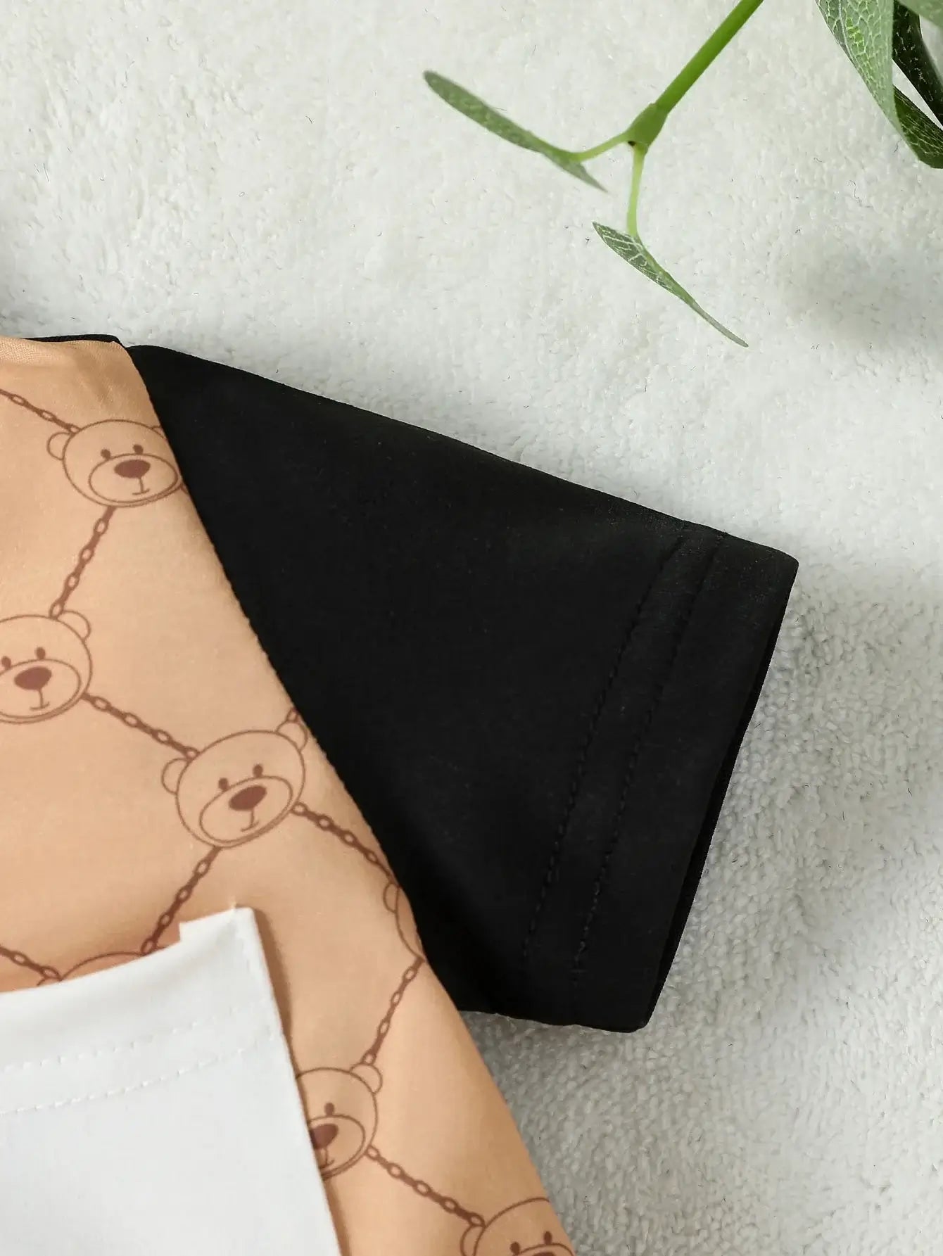 Baby Jungen 2-teiliges Set – Kurzarm Umlegekragen Hemd mit Hose