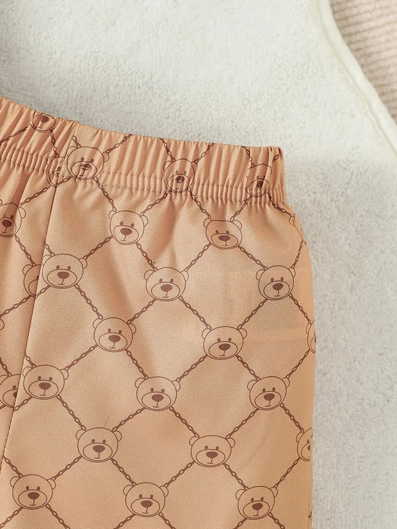 Baby Jungen 2-teiliges Set – Kurzarm Umlegekragen Hemd mit Hose