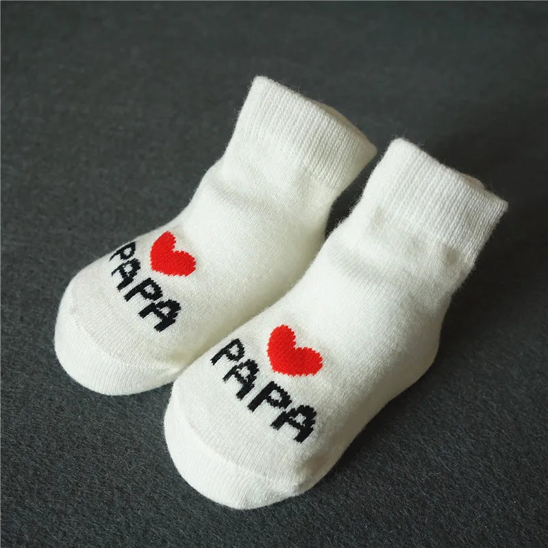 Babysocken mit Love Papa