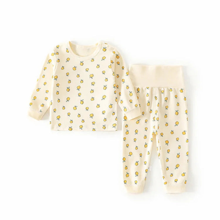 Baby Pyjama Set - Zitrone Print Himmelsstern