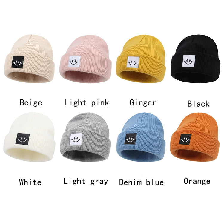 Gehäkelte Herbst-Winter Mütze für Neugeborene Himmelsstern