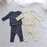 Baby Pyjama Set - Zitrone Print Himmelsstern