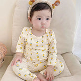 Baby Pyjama Set - Zitrone Print Himmelsstern