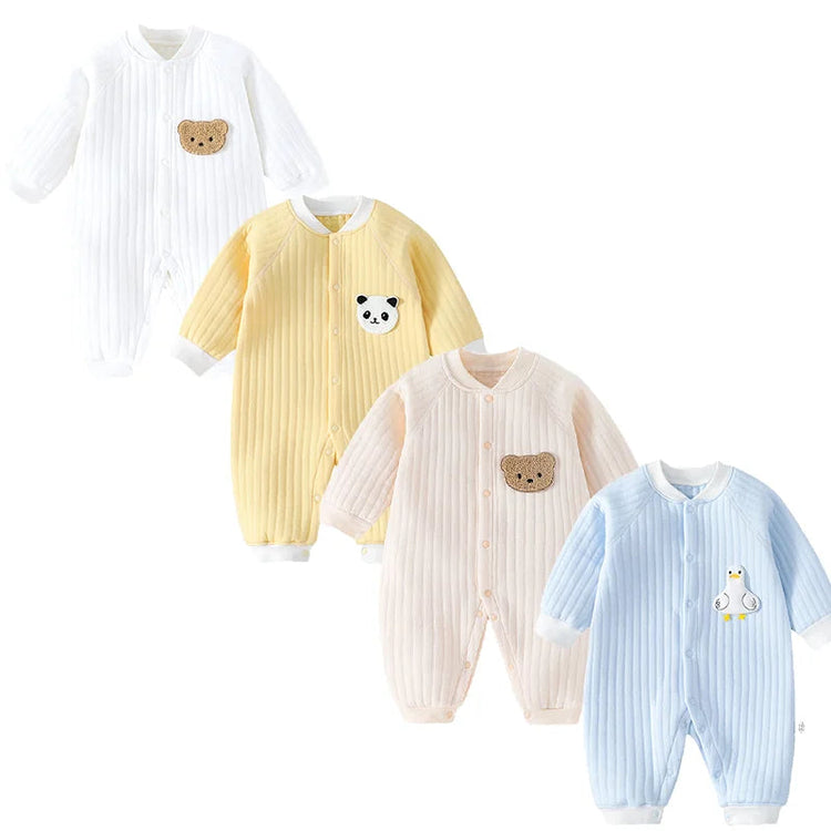 Warmer Baumwoll-Strampler für den Frühling Himmelsstern