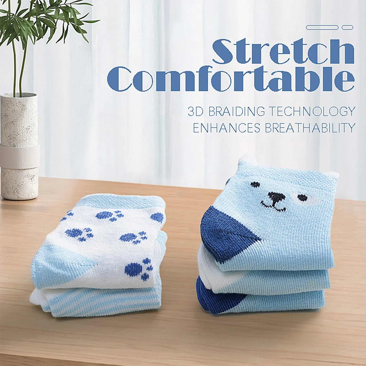 Babysocken mit Cartoon