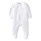 Neugeborenen Schlafanzug-Baumwolle mit Reißverschluss Himmelsstern