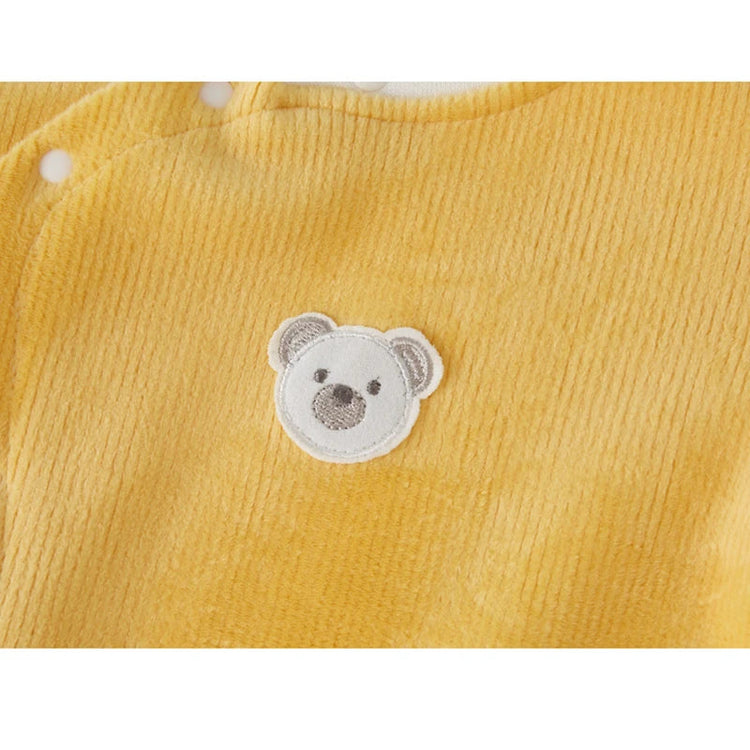 Wärmender Samt-Strampler für Baby Mädchen Himmelsstern