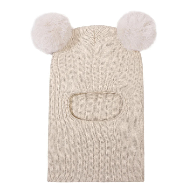 Bommel Wintermütze mit Schal für Babys Himmelsstern