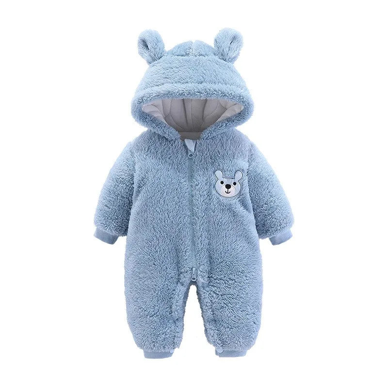 Niedlicher Plüsch-Bär Strampler für Neugeborene Himmelsstern