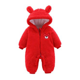 Niedlicher Plüsch-Bär Strampler für Neugeborene Himmelsstern