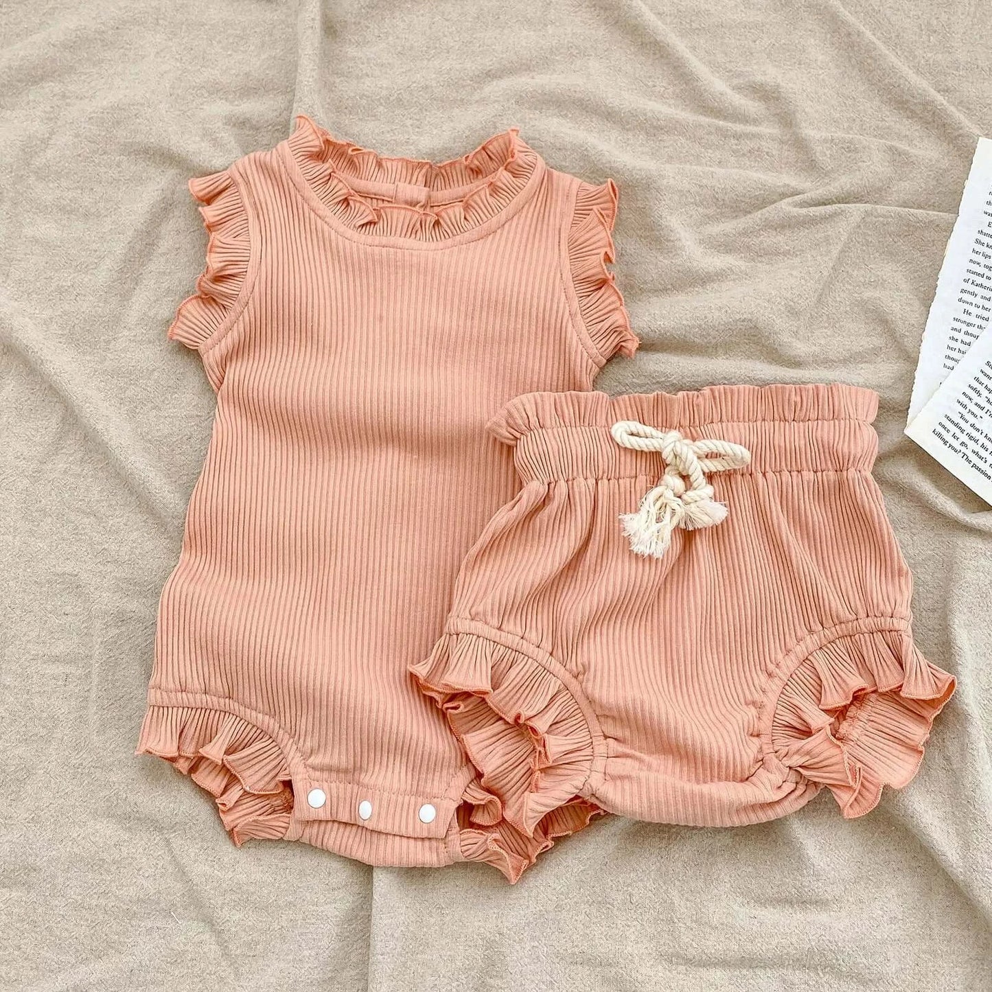Sommer Baby Mädchen Kleidung Set